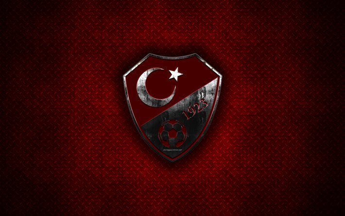 thumb2-turkey-national-football-team-4k-metal-logo-creative-art-metal-emblem