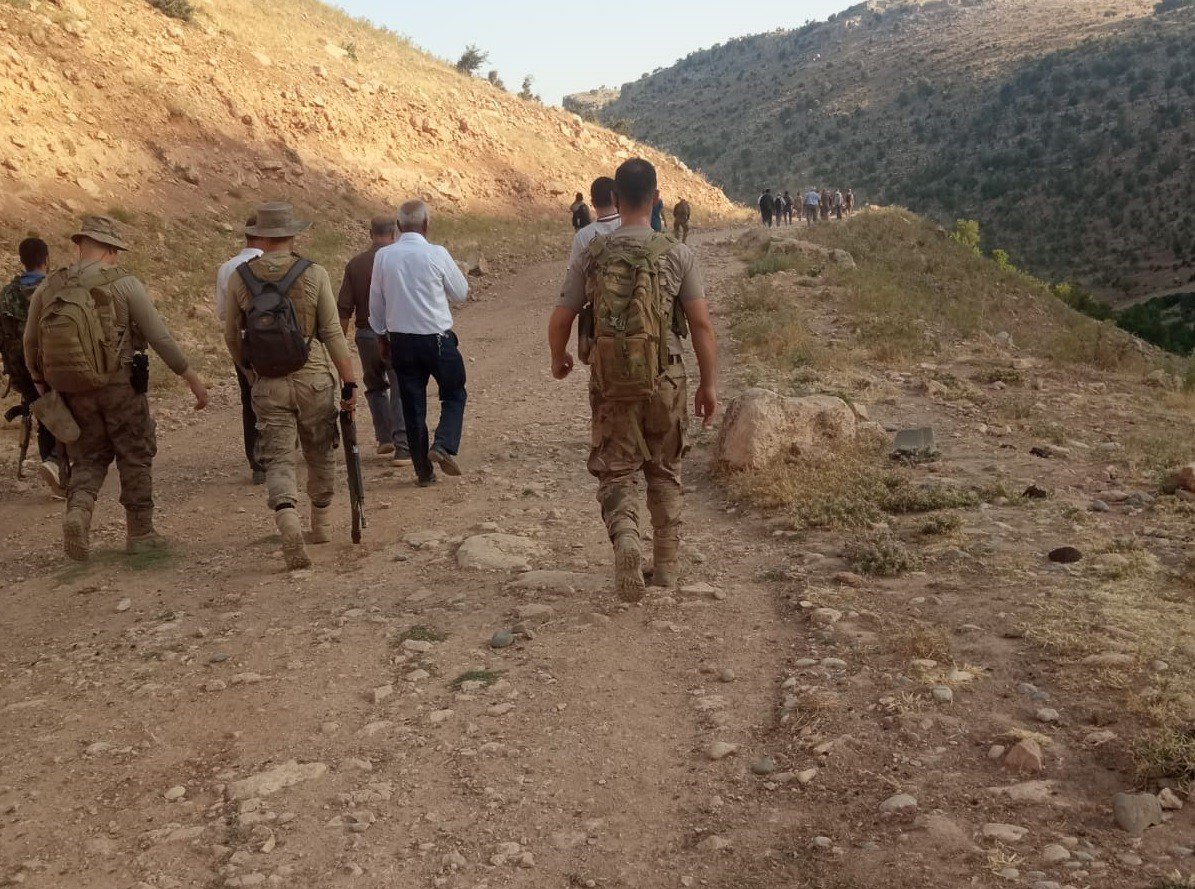 GERCÜŞ'TEKİ KAYIP ÇOBAN SAĞ BULUNDU
