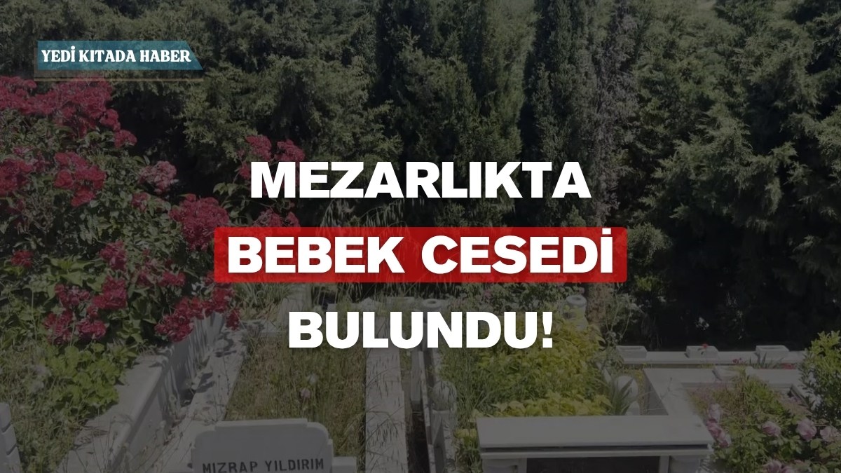 Mezarlıkta Bebek Cesedi Bulundu!