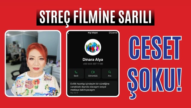 Streç Filmine Sarılı Ceset Şoku!