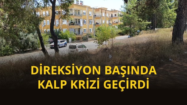 Direksiyon başında kalp krizi geçirdi