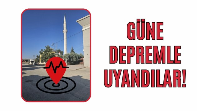 Güne Depremle Uyandılar!