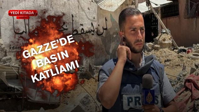 Gazze’de Basın Katliamı: İsrail Ordusu 5 Gazeteciyi Vurdu