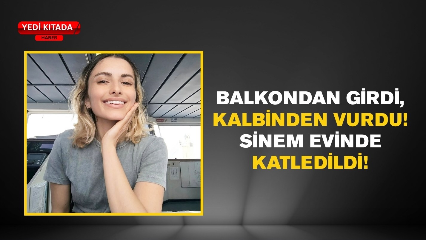 Balkondan Girdi, Kalbinden Vurdu! Sinem Evinde Katledildi!