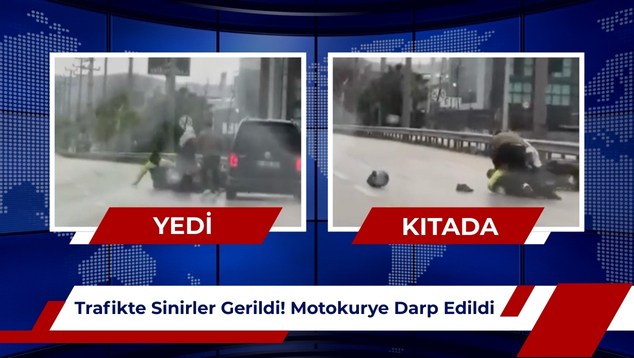Red White and Blue Modern News Broadcast Video