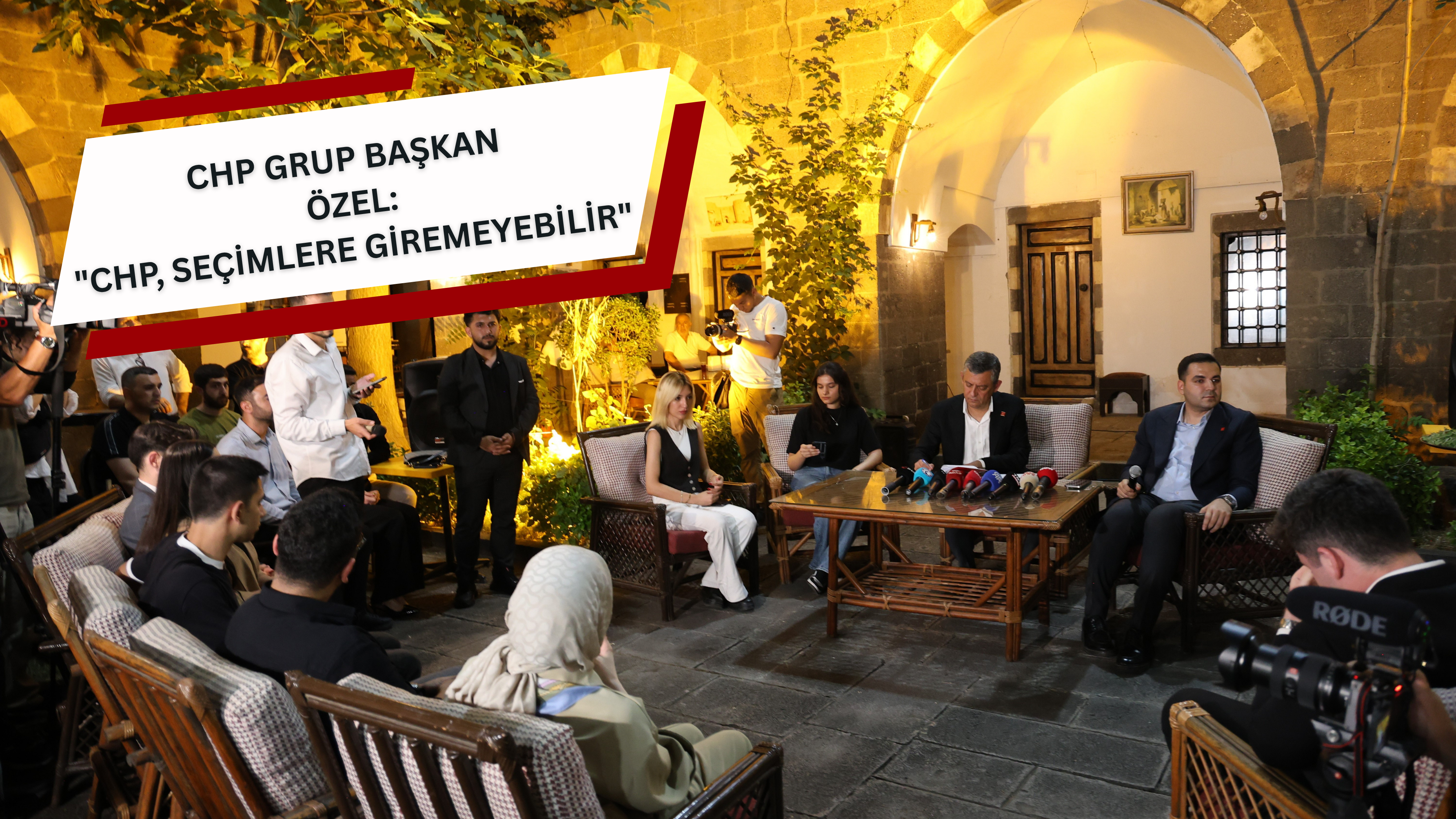 Özgür Özel: CHP Seçimlere Giremeyebilir