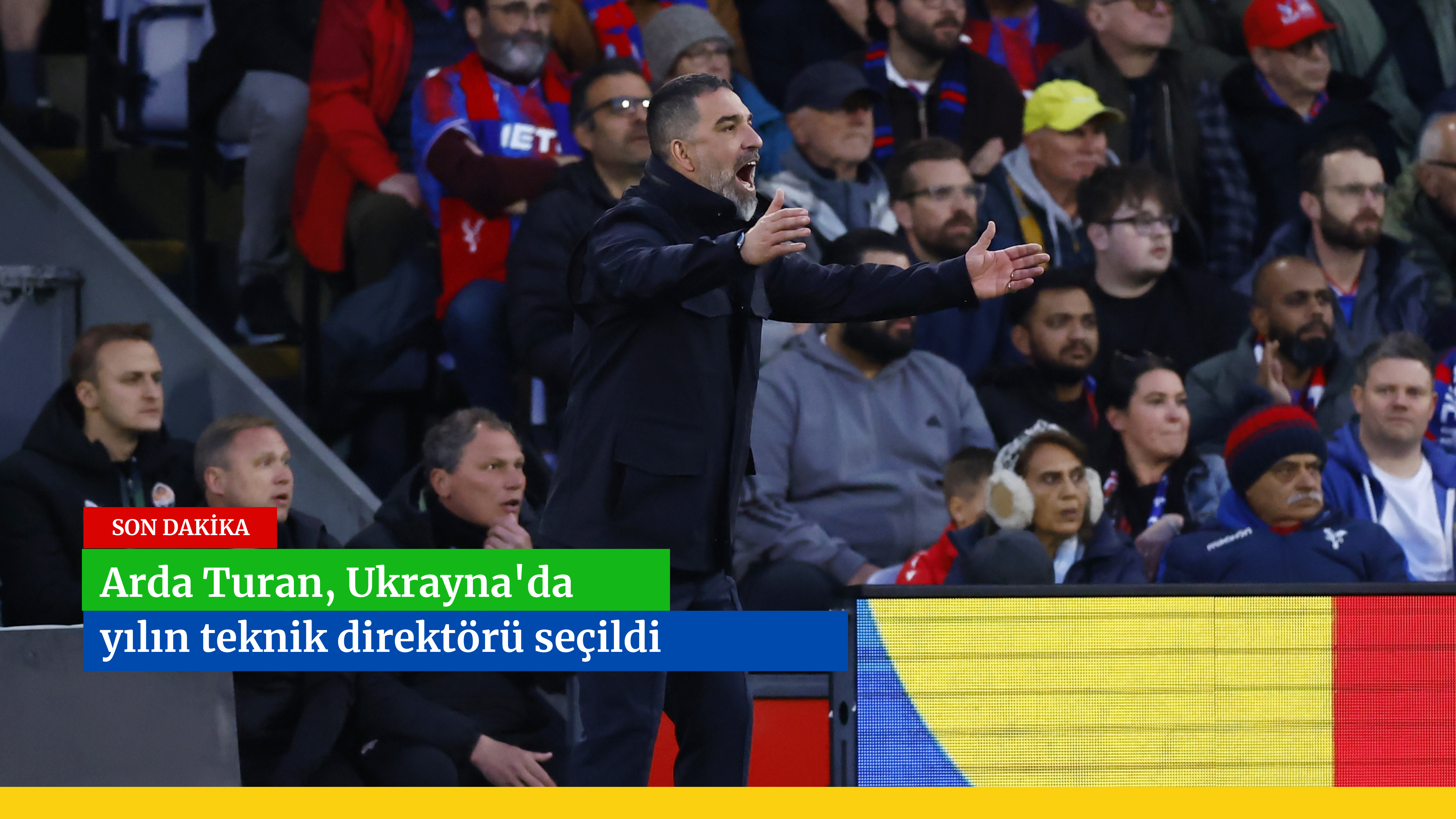 Arda Turan, Ukrayna’da yılın teknik direktörü seçildi