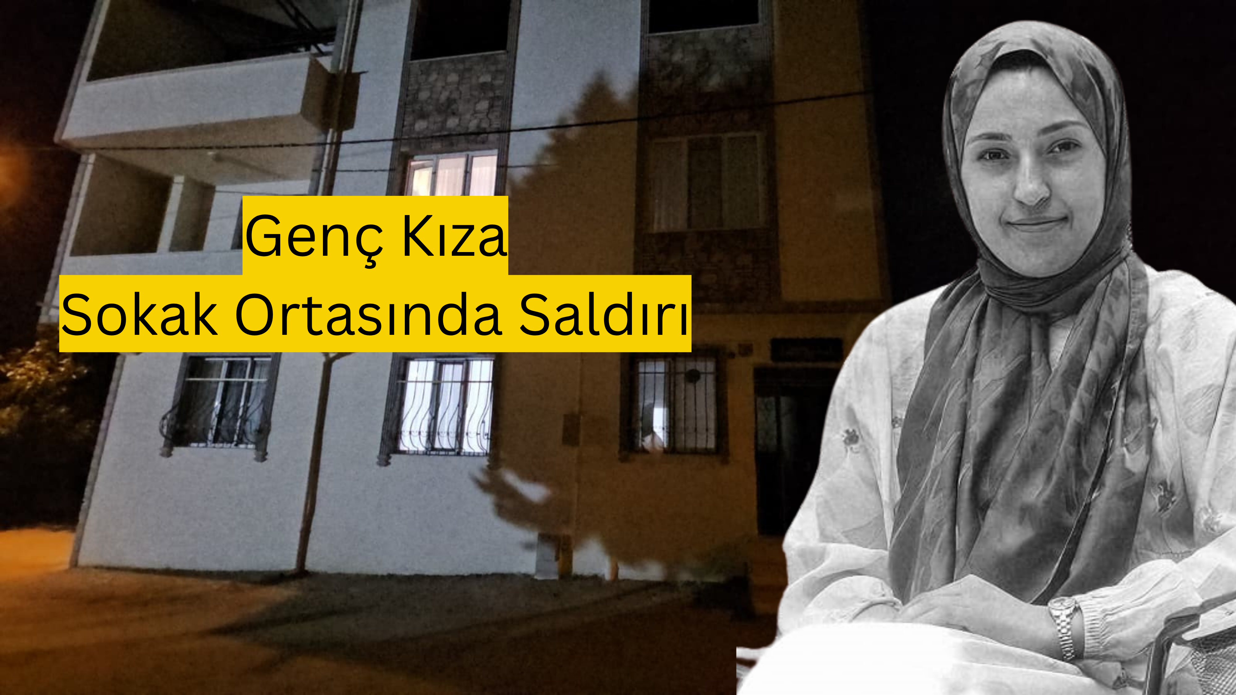 Bursa’da Genç Kıza Sokak Ortasında Saldırı