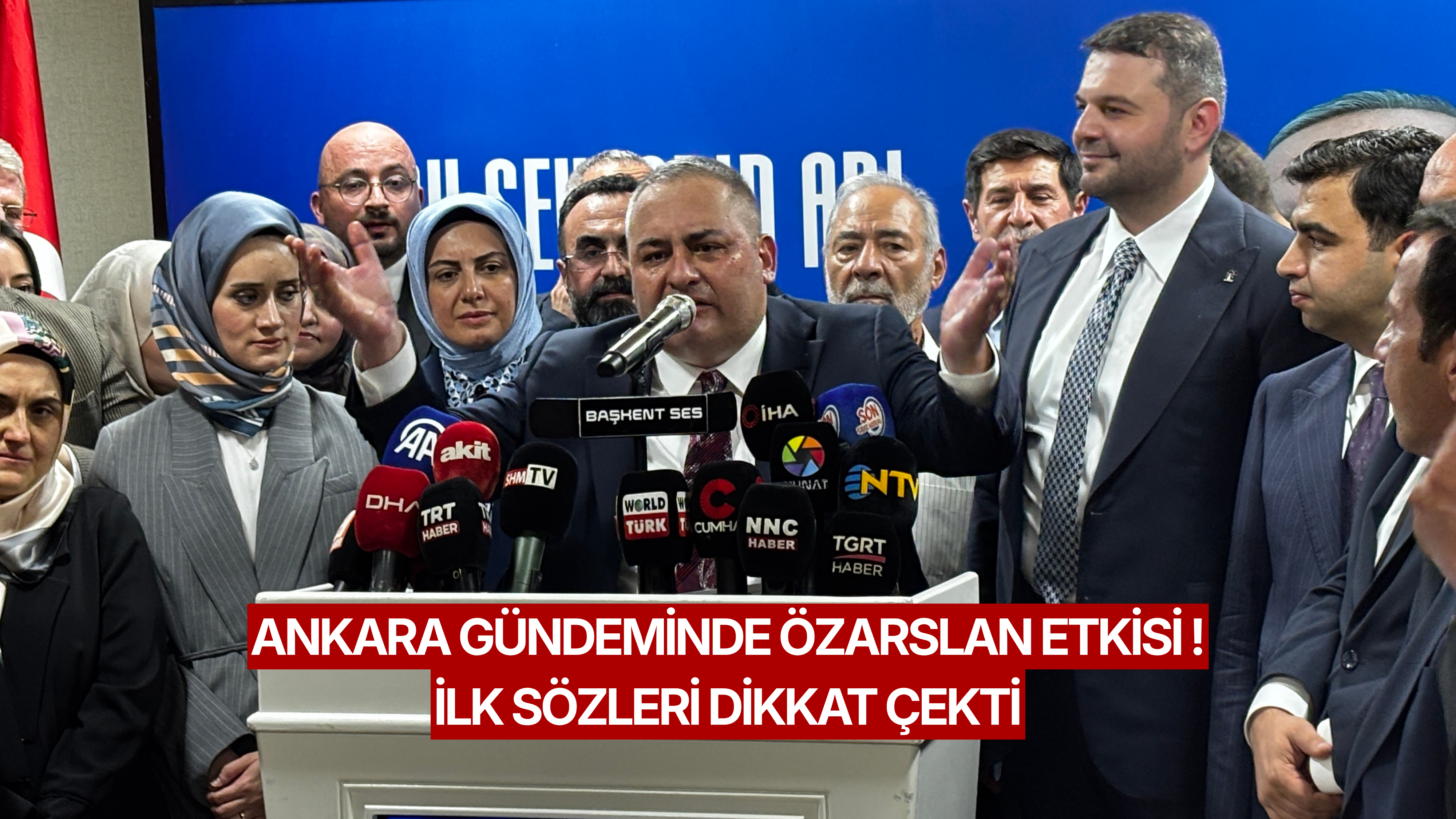 Ankara Gündeminde Özarslan Etkisi! İlk Sözleri Dikkat Çekti