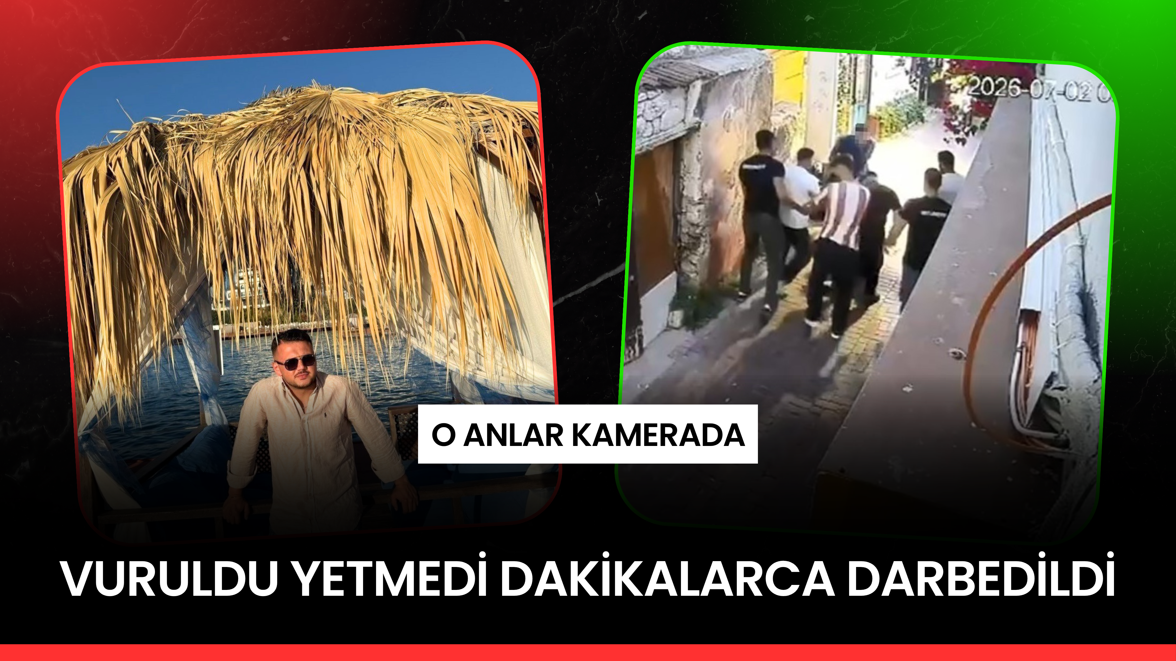 Kuşadasında Kan Donduran Cinayet Kamerada
