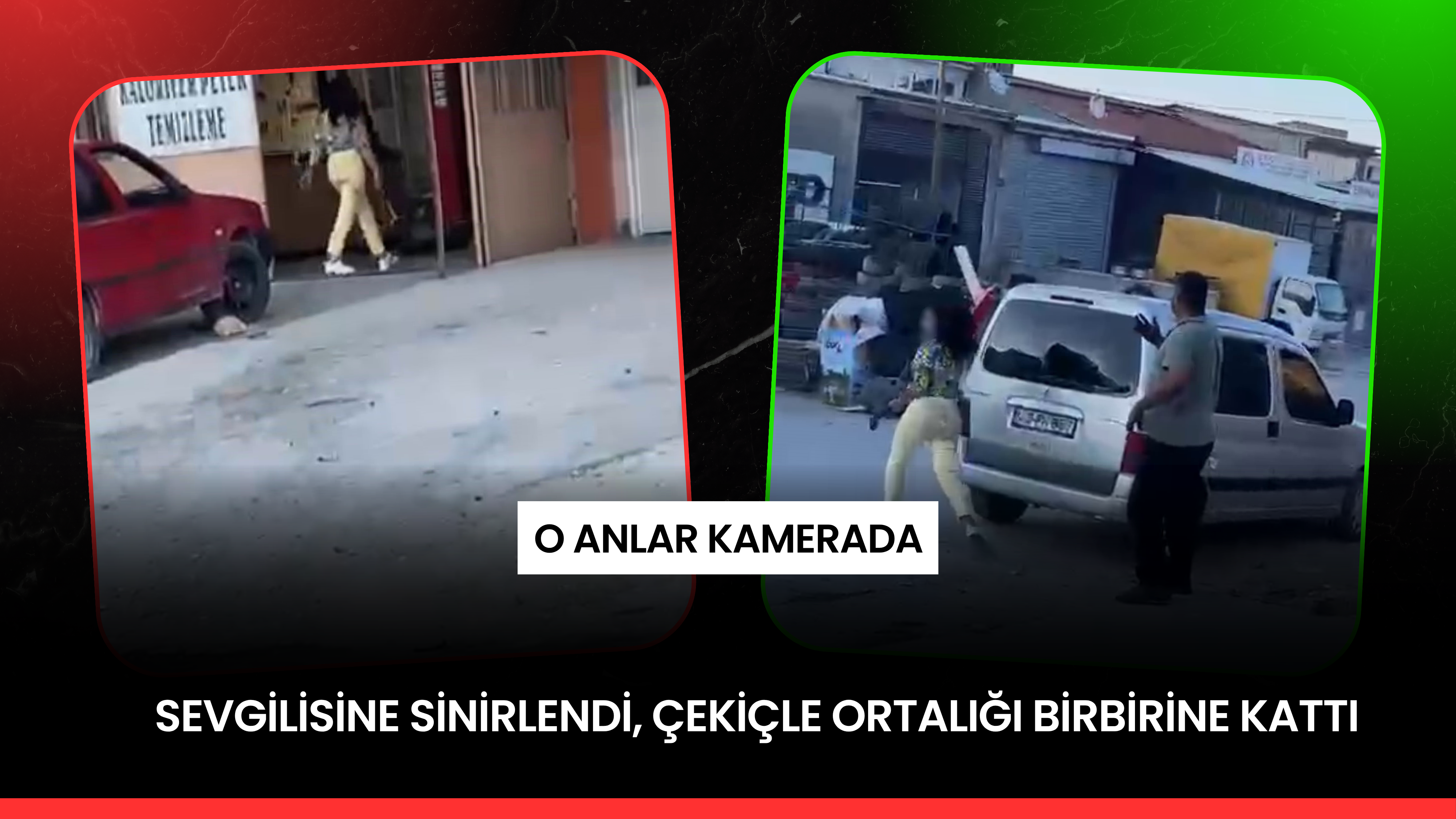 Sevgilisine Sinirlendi, Çekiçle Ortalığı Birbirine Kattı