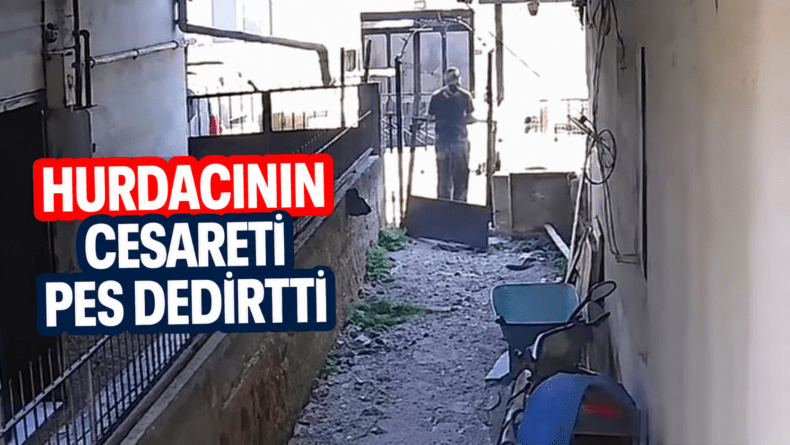 Hurdacının cesareti pes dedirtti