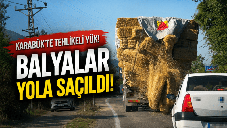 Karabük’te faciaya davetiye çıkaran taşıma