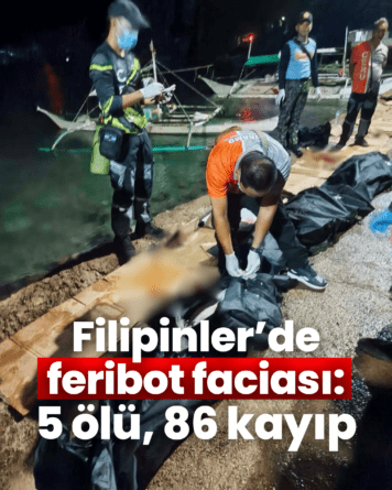 Filipinler’de korkunç feribot yangını