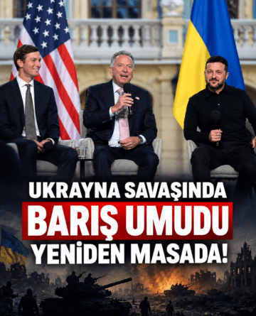 Ukrayna savaşında barış umudu yeniden masada!