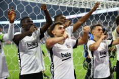 TRENDYOL SÜPER LİG: BEŞİKTAŞ: 2 - KOCAELİSPOR: 1 (MAÇ SONUCU)
