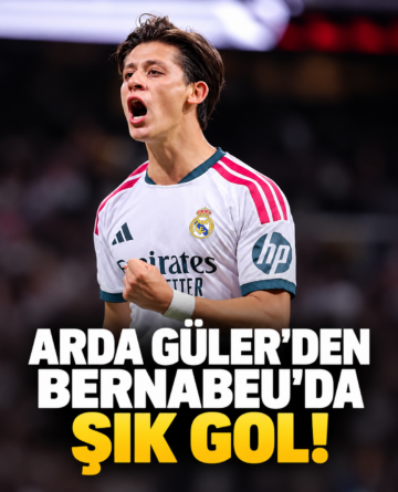 Arda Güler’den Bernabeu’da Şık Gol!
