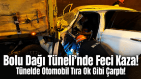 Bolu Tüneli’nde Ağır Kaza Kurtarma Operasyonu