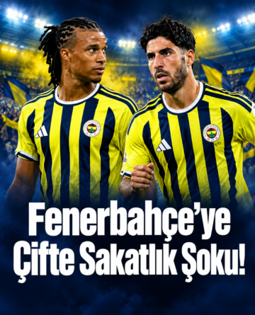 Fenerbahçe’ye Çifte Sakatlık Şoku!