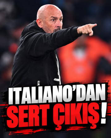 Italiano’dan Sert Çıkış: “Bu Kabul Edilebilir Değil!”
