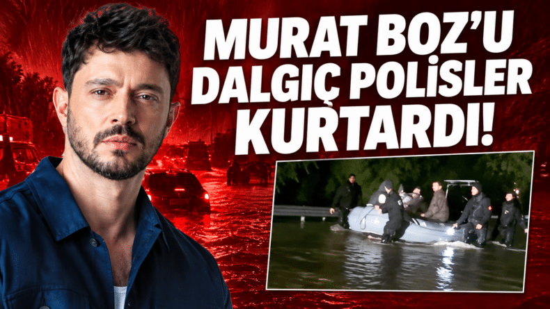 Murat Boz’u Dalgıç Polisler Kurtardı!