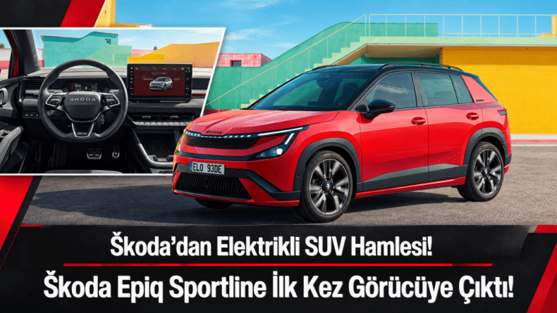 Škoda Epiq Sportline İlk Kez Görücüye Çıktı!