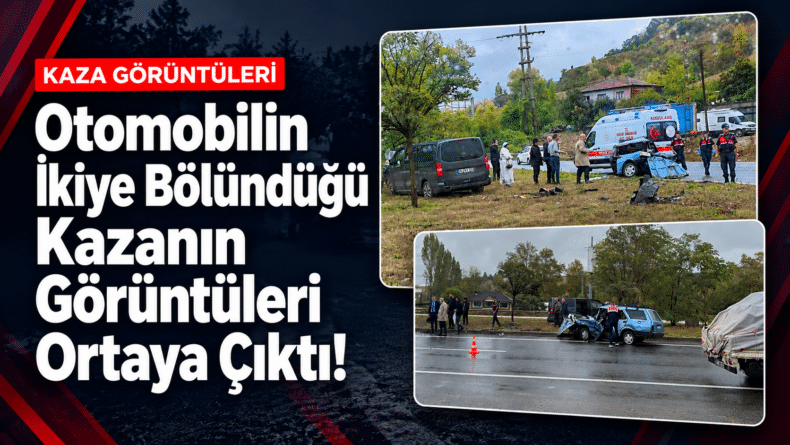 Yalova-Bursa Yolunda Feci Kaza! Görüntüler Ortaya Çıktı
