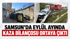 Samsun’da Eylül Ayı Kaza Bilançosu