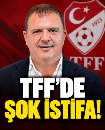 Tff’de Şok İstifa!