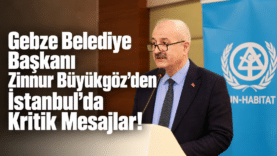 UN-Habitat Kürsüsünde Kritik Mesajlar